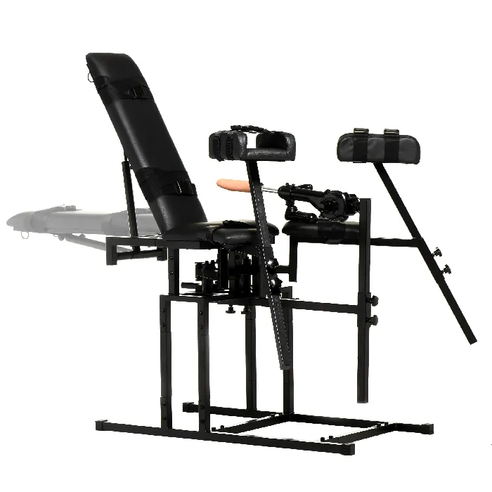 Master Series Master Series Leg Spreader Obedience Chair With Sex Machine Female Sex Toys