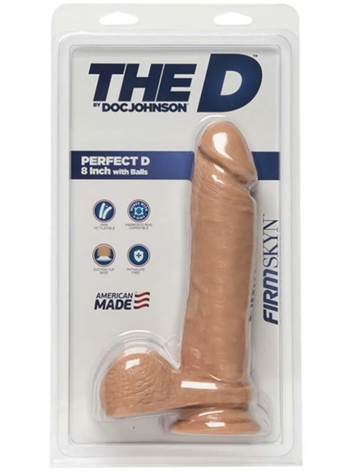 The D Perfect D 8 Inch FIRMSKYN Doc Johnson Anal