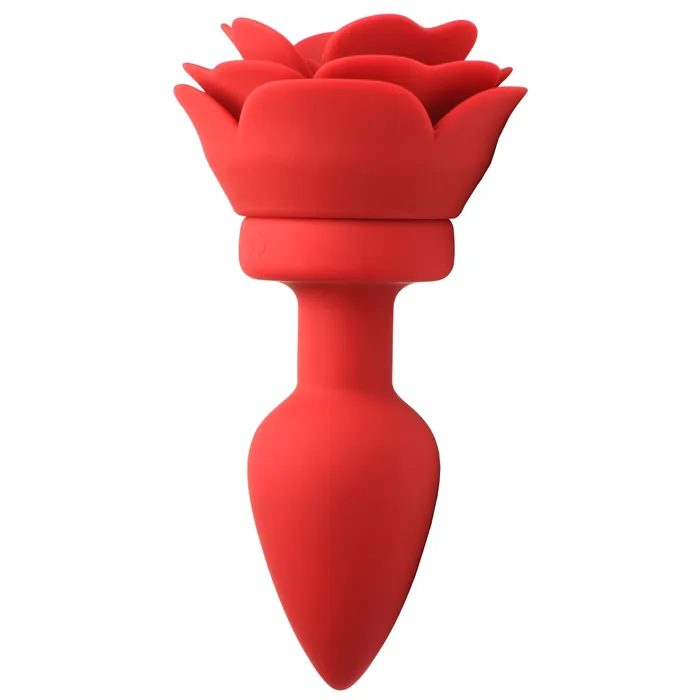 Booty Sparks Male Sex Toys 28X Silicone Vibrating Rose Anal Plug with Remote Booty Sparks Male Sex Toys 28X Silicone Vibrating Rose Anal Plug with Remote