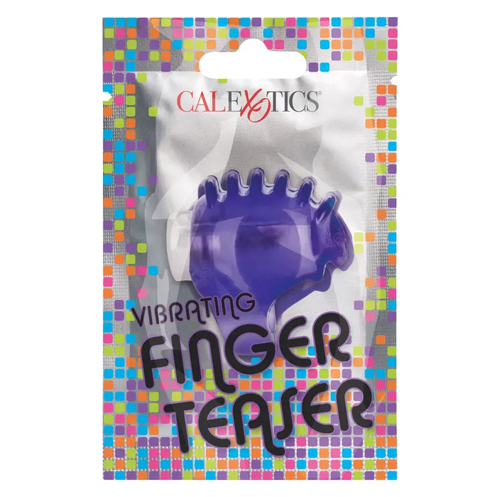 California Exotics Male Sex Toys Vibrating Textured Finger Teaser Ring
