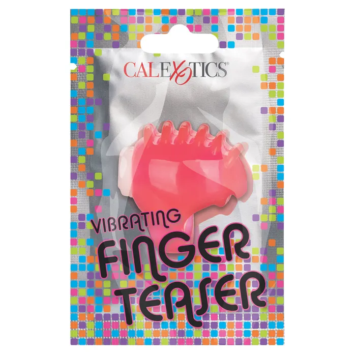California Exotics Male Sex Toys Vibrating Textured Finger Teaser Ring