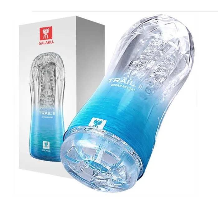 Dildos Ice Clear Advanced Male Masturbation Cup Lusty Age