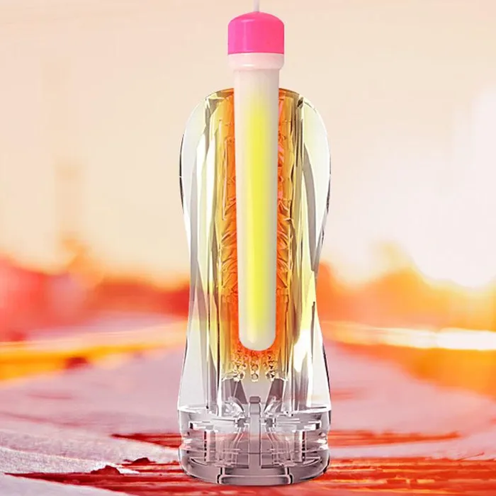 Dildos Ice Clear Advanced Male Masturbation Cup Lusty Age