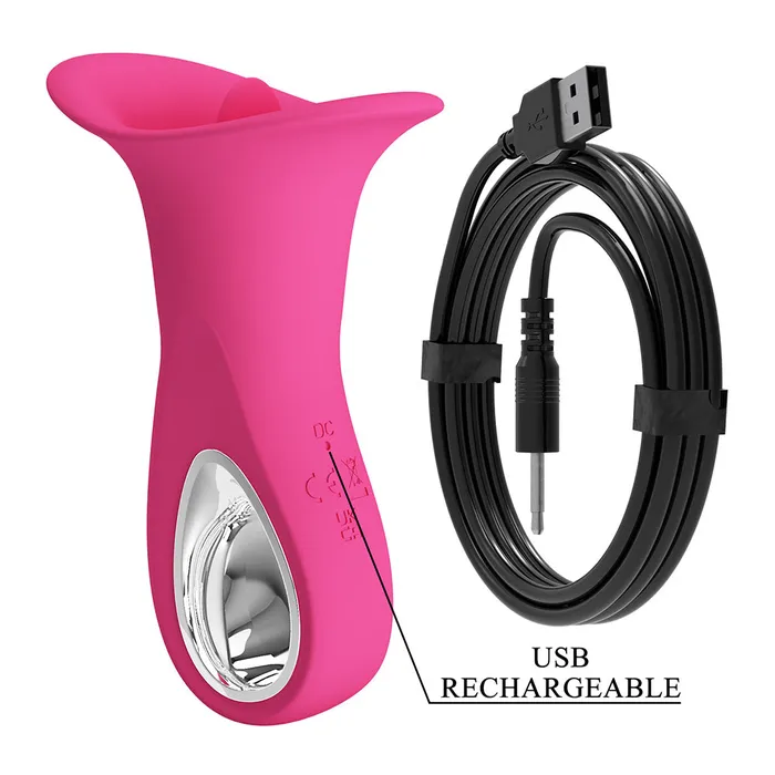 Female Sex Toys Pretty Love Pretty Love Clyde Clitoral Licker With Hollow Handle