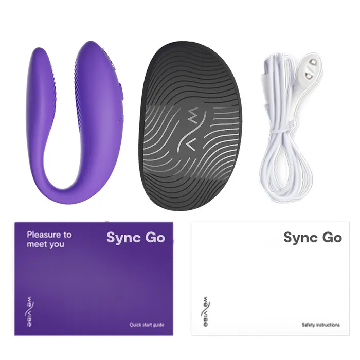 Female Sex Toys WeVibe WeVibe Sync Go AppCompatible Couples Vibrator Travel Case