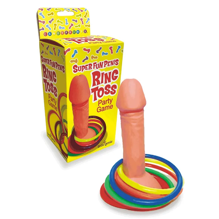 Little Genie Productions Super Fun Penis Ring Toss Party Game Male Sex Toys Little Genie Productions Super Fun Penis Ring Toss Party Game Male Sex Toys