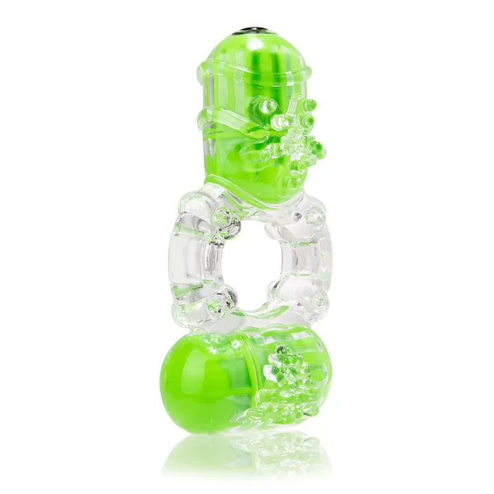 Male Sex Toys Screaming O Screaming O ColorPoP Big O 2 Double Pleasure Vibrating Ring