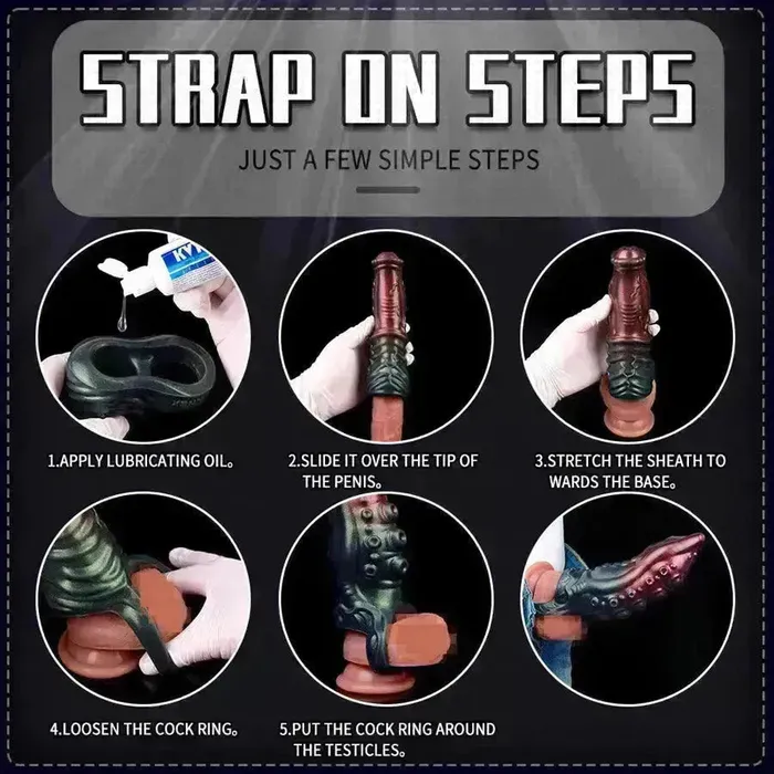 Male Sex Toys Xinghaoya Knot Penis Extension Sleeve Xinghaoya