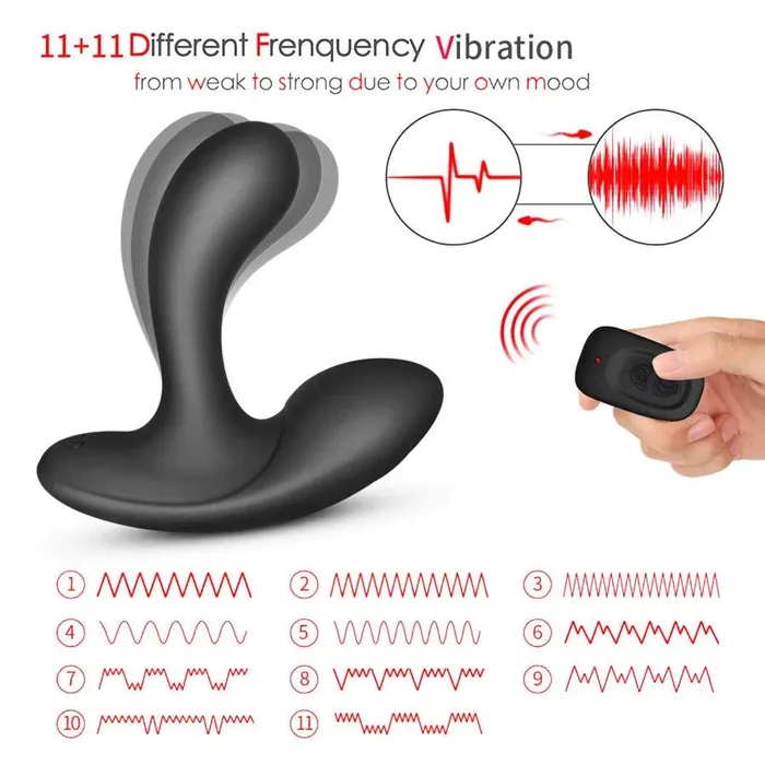 Male Sex Toys Xinghaoya Wireless Dual Motor Vibrating Prostate Massager