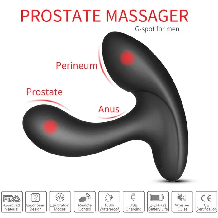 Male Sex Toys Xinghaoya Wireless Dual Motor Vibrating Prostate Massager