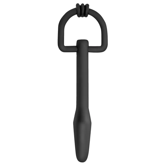 Master Series Male Sex Toys Master Series CumThru DRing Penis Plug