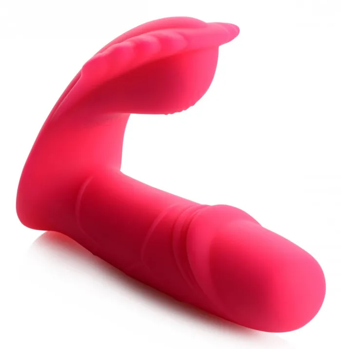 Panty Thumper 7X Thumping Silicone Vibrator with Remote Control Inmi Female Sex Toys
