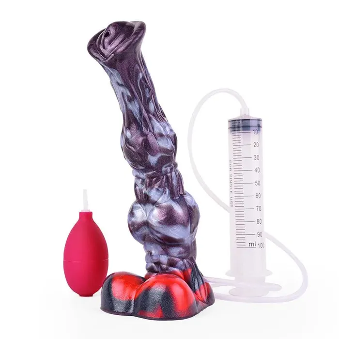 Xinghaoya 10 Inches Silicone Squirting Horse Cock Dildo Dildos