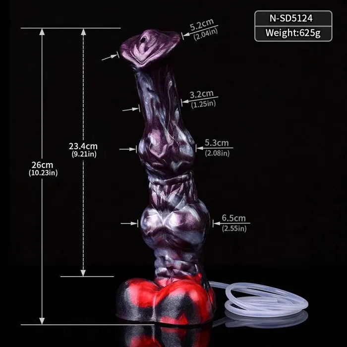 Xinghaoya 10 Inches Silicone Squirting Horse Cock Dildo Dildos