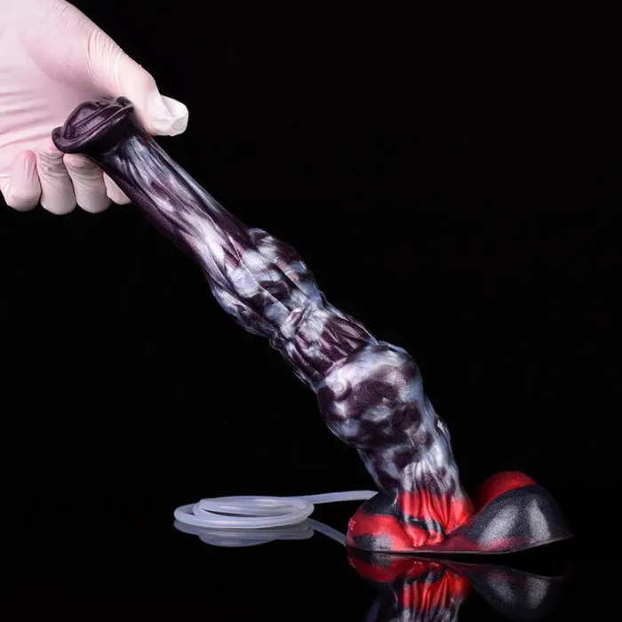 Xinghaoya 10 Inches Silicone Squirting Horse Cock Dildo Dildos
