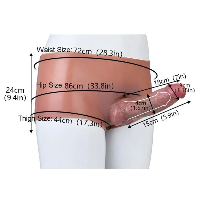 Xinghaoya Female Sex Toys Silicone Wearable Hollow Dildo for Couples