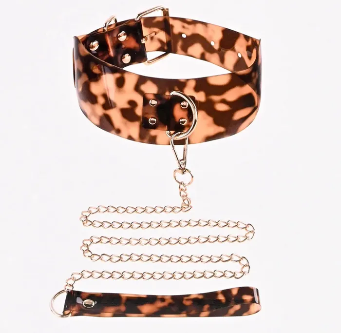 2024 Holiday Sale Specials Male Sex Toys Sincerely Amber Collar With Leash
