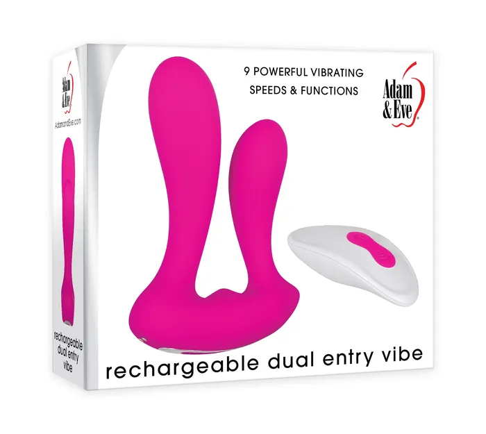 Adam and Eve Rechargeable Dual Entry Vibe Vibrators