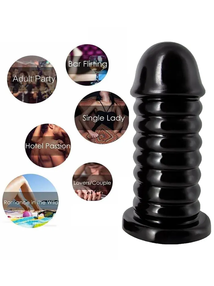 Anal Huge Anal Dildo Butt Plug Big Thread Silicone Dildos Sex Toys for Women Prostate Milk Domlust