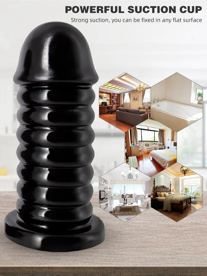 Anal Huge Anal Dildo Butt Plug Big Thread Silicone Dildos Sex Toys for Women Prostate Milk Domlust