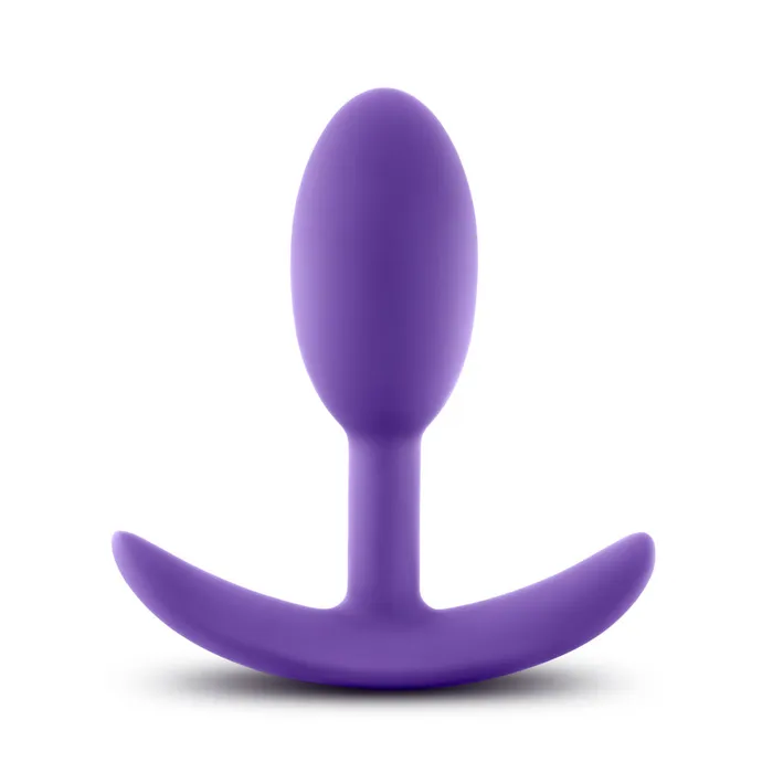 Anal Luxe Wearable Vibra Slim Plug Small Purple Blush Novelties