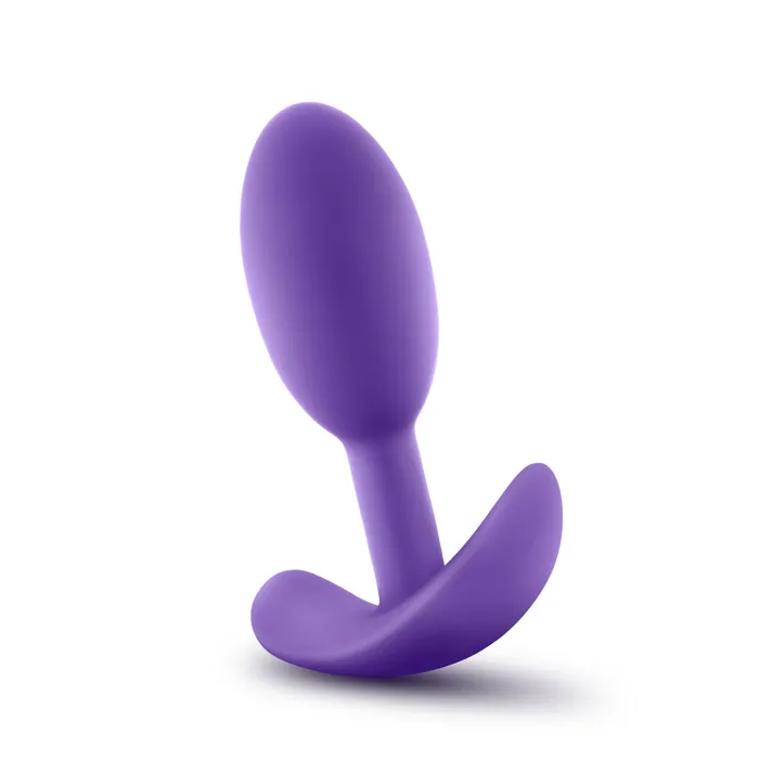 Anal Luxe Wearable Vibra Slim Plug Small Purple Blush Novelties