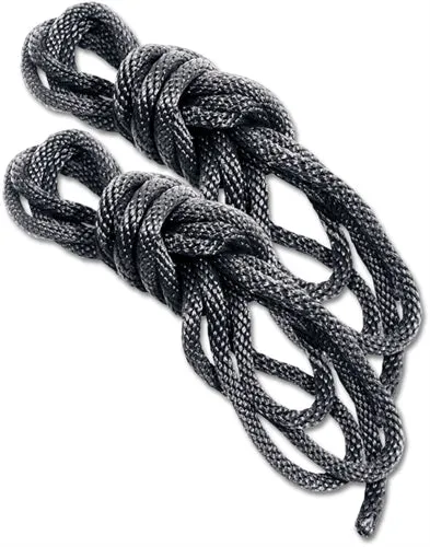 Anal Sportsheets Sex and Mischief Silky Rope Black