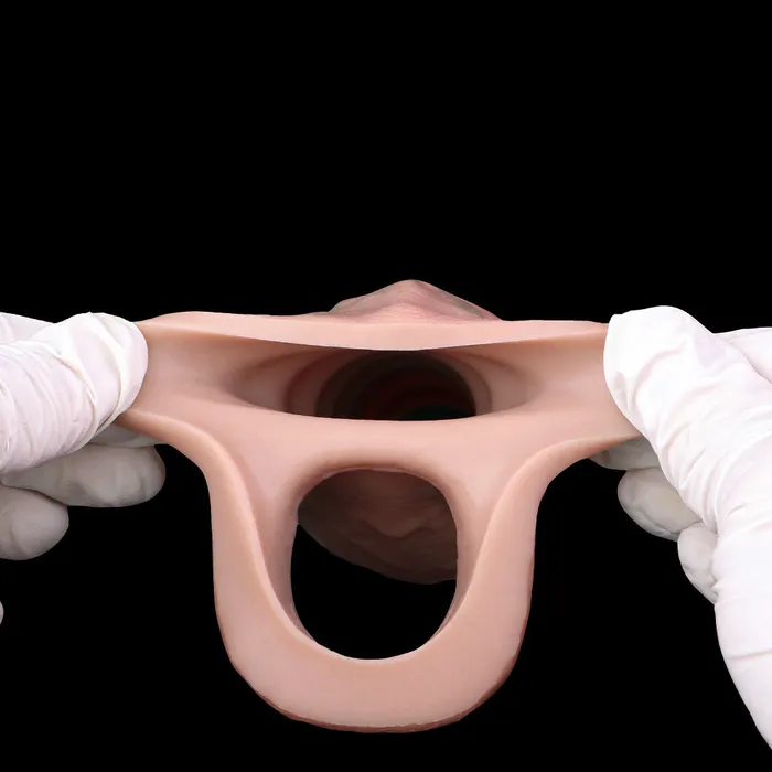 Big Glans Realistic Penis Sleeve Sex Toys for Men Soft Silicone Cock Condom Extender Domlust Male Sex Toys