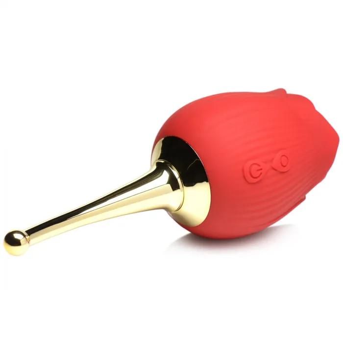 Bloomgasm Vibrators Rose Duo Flutter Rose Toy Clit Sucking Stimulator with Butterfly Teaser