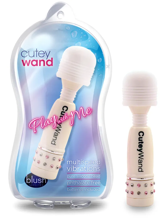 Blush Novelties Cutey Wand White Vibrators