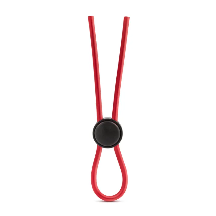 Blush Stay Hard Silicone Loop Cock Ring Red Male Sex Toys