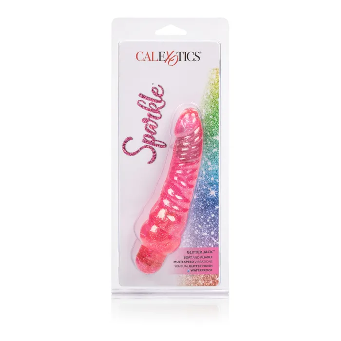 CalExotics Sparkle Glitter Jack Pink Vibrators