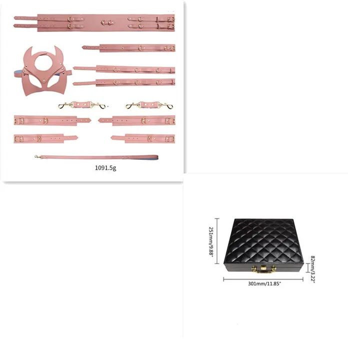 Couples CJ Womens Fashion Temperament Bondage Set