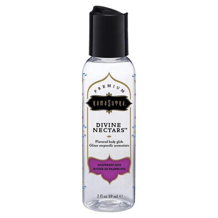 Divine Nectars Flavored Body Glide Raspberry Kiss 2 fl oz Kama Sutra Female Sex Toys Divine Nectars Flavored Body Glide Raspberry Kiss 2 fl oz Kama Sutra Female Sex Toys