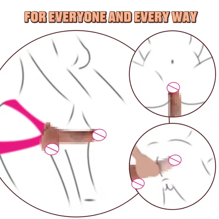 Domlust Anal Lifelike Realistic Anal Dildo Butt Plug Suction Cup Silicone Penis Sex Toy for Beginners