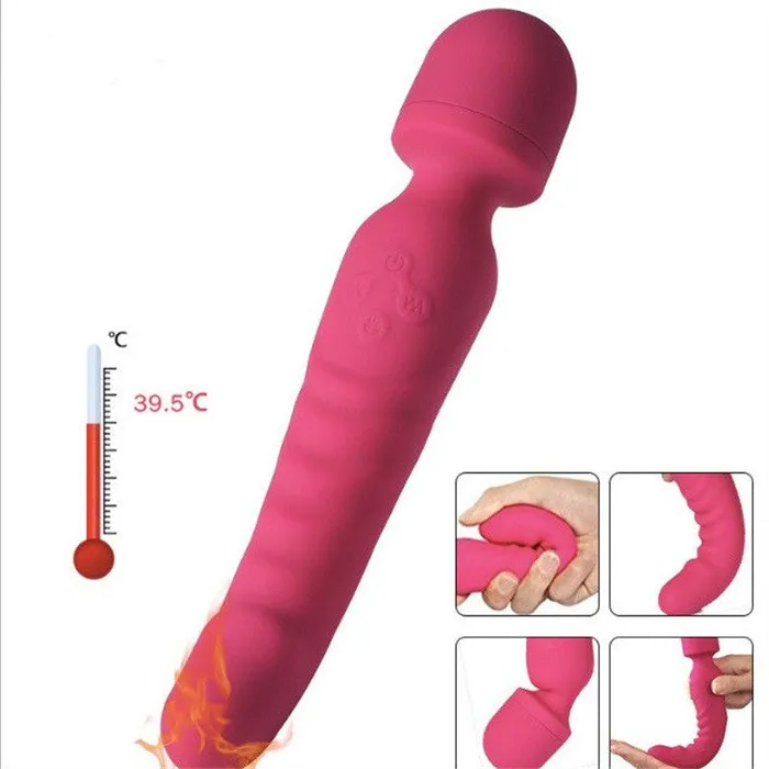 Domlust Magic Wand Gspot Vibrator Silicone Vibrating Dildo Sex Toys for Women Female Sex Toys Domlust Magic Wand Gspot Vibrator Silicone Vibrating Dildo Sex Toys for Women Female Sex Toys
