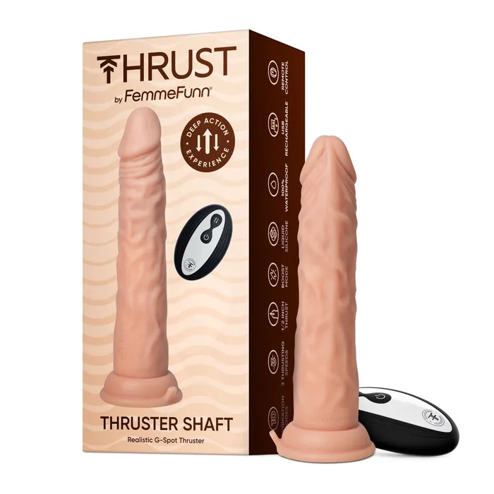 Female Sex Toys Realistic Thruster Shaft Nude Femme Funn