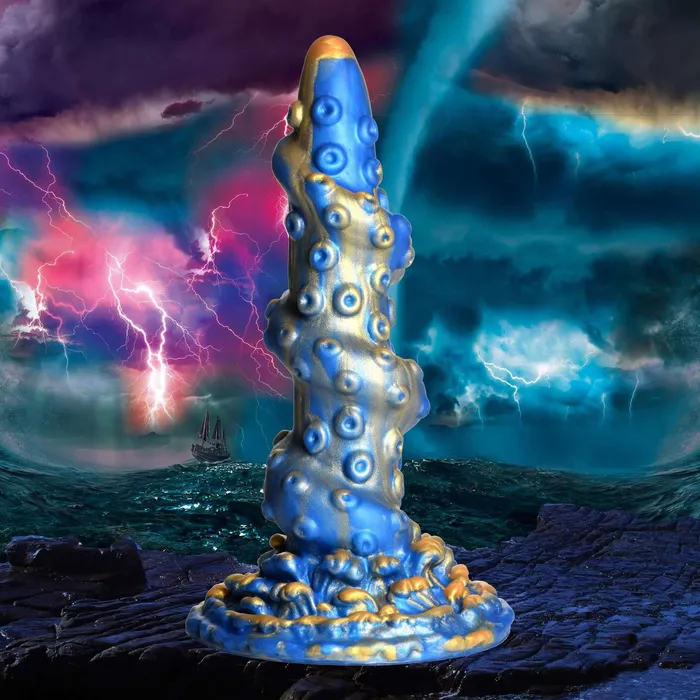 Female Sex Toys XR Brands Creature Cocks Dive into DeepSea Fantasy with the Kraken Silicone Dildo A Unique Safe Pleasure Toy