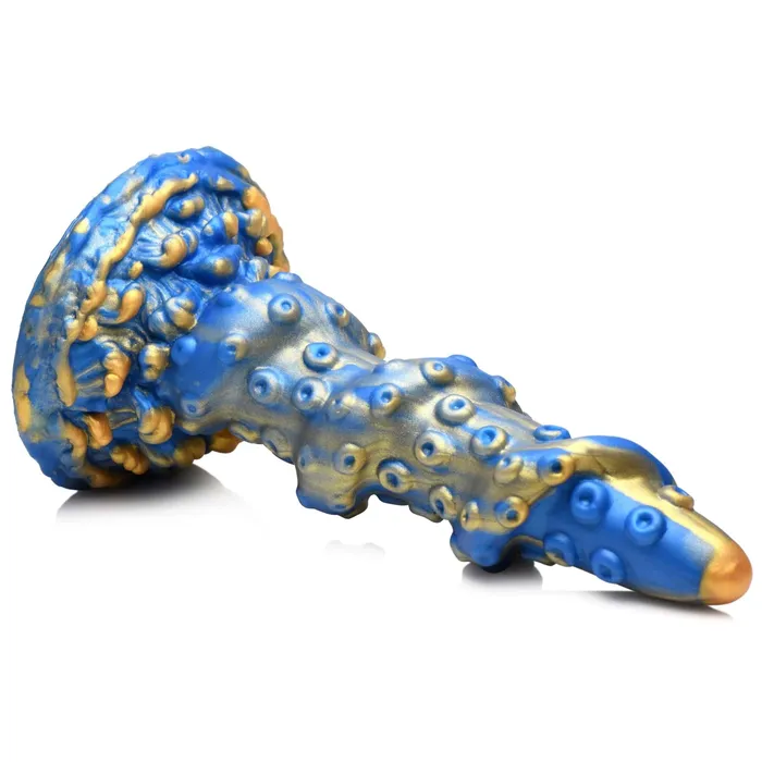 Female Sex Toys XR Brands Creature Cocks Dive into DeepSea Fantasy with the Kraken Silicone Dildo A Unique Safe Pleasure Toy