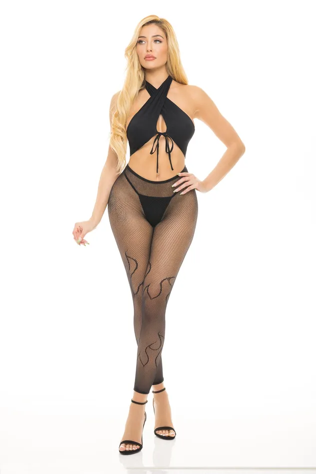 Gives You Hell 3 Pc Set One Size Black Pink Lipstick Anal