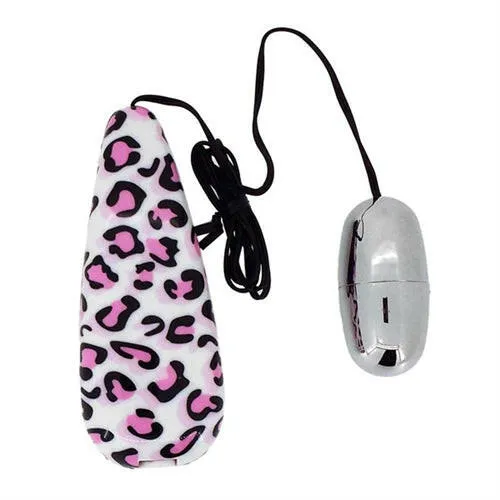 Golden Triangle Vibrators Primal Instinct Pink Leopard