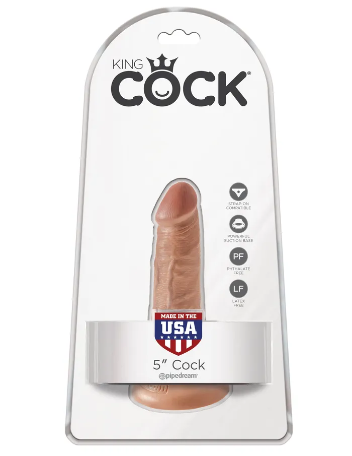 King Cock 5quot Cock Tan Pipedream Dildos