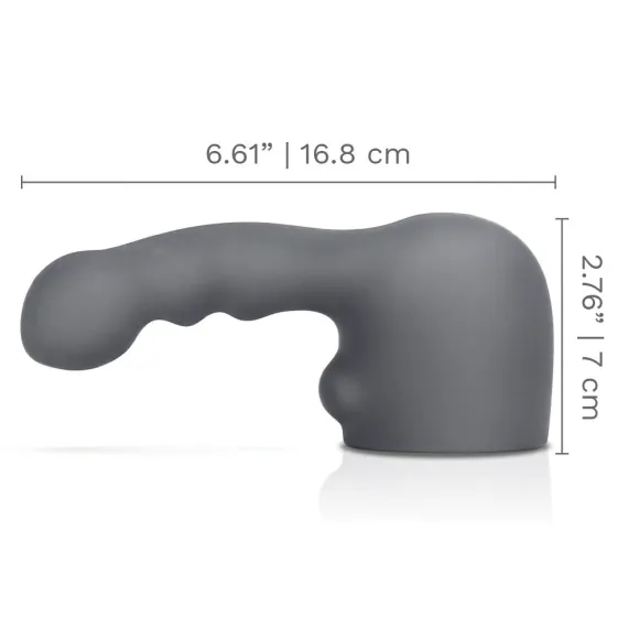 LE Wand Female Sex Toys Ripple Silicone Attachment