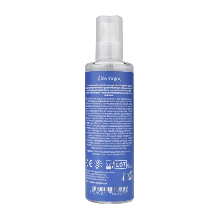 Lubricants Loving Joy Lubricants Loving Joy Aloe Infused Anal Lubricant 250ml