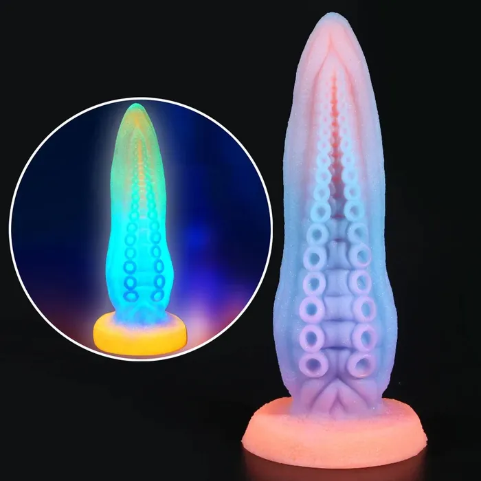 Luminous Monster Tentacle Dildos Exotic Fantasy Dildo Butt Plug Anal Sex Toys Domlust Anal Luminous Monster Tentacle Dildos Exotic Fantasy Dildo Butt Plug Anal Sex Toys Domlust Anal