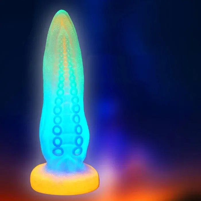 Luminous Monster Tentacle Dildos Exotic Fantasy Dildo Butt Plug Anal Sex Toys Domlust Anal