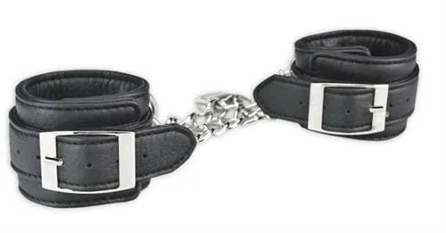 Lux Fetish Unisex Leatherette Cuffs Couples