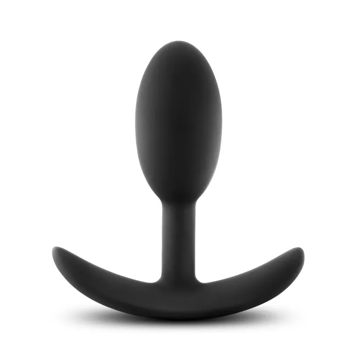 Luxe Wearable Vibra Slim Plug Small Black Blush Novelties Anal