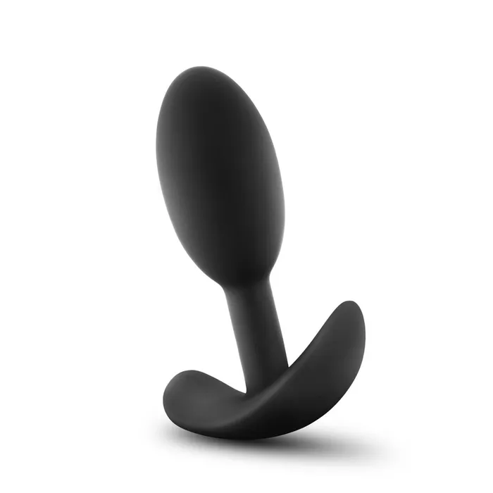 Luxe Wearable Vibra Slim Plug Small Black Blush Novelties Anal