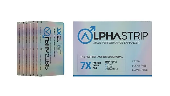 Male Sex Toys Alphastrip Male Enhancer 36 Ct Display Alphastrip